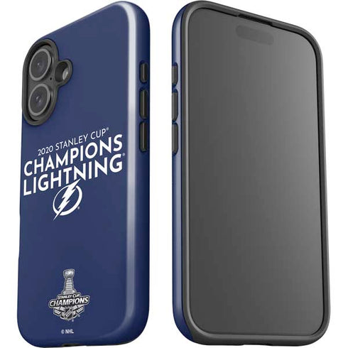 NHL 2020 Stanley Cup Champions Lightning iPhone 16 Impact Case